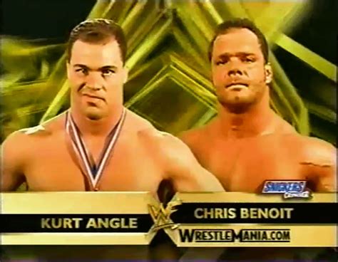 kurt angle vs chris benoit|chris benoit daniel benoît.